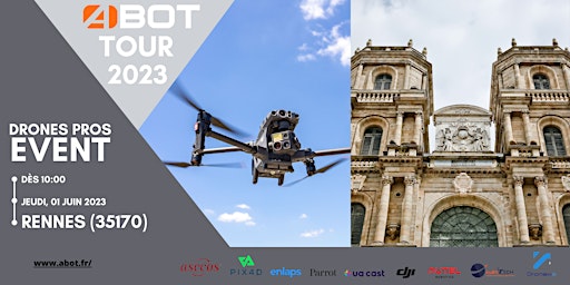 ABOT Tour 2023 - Démonstration drones pros et logiciels - Rennes primary image