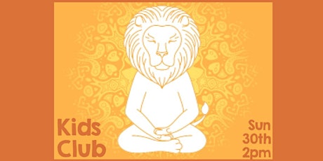 Kids Club:  Meditation and Mindfulness for Children - September primary image