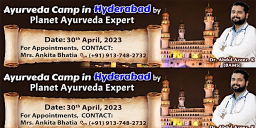 Imagen principal de Ayurveda Camp In Hyderabad By Dr.. Abdul Azeez. K (BAMS) - Planet Ayurveda