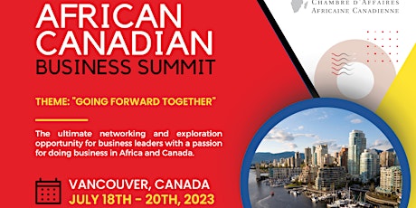 African Canadian  Business Summit 2023