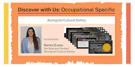 Go Live: Virtual Cultural Safety Occupational Specific training
