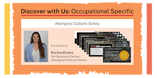 Go Live: Virtual Cultural Safety Occupational Specific training primary image