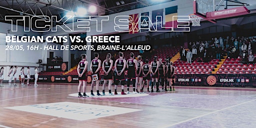 EuroBasket Women 2023 Preparation: Belgian Cats vs. Greece primary image