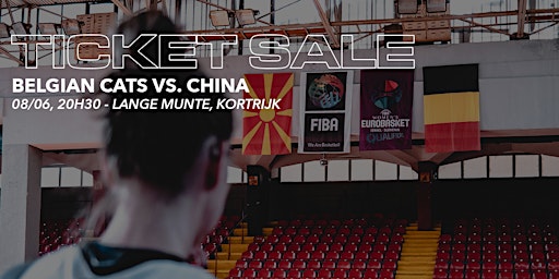 EuroBasket Women 2023 Preparation: Belgian Cats vs. China primary image