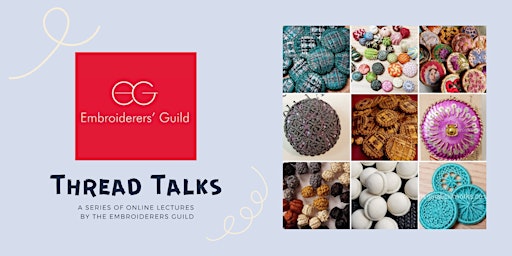 Imagen principal de On Demand: THREAD TALKS: Gina-B Silkworks - Needlework Buttons
