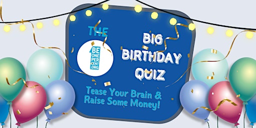 Be One Percent 12th Birthday Quiz  primärbild