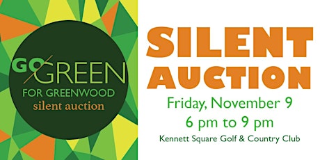 GO GREEN for Greenwood Silent Auction 2018