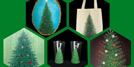 Adult Open Paint Pick Your Own Christmas Tree Canvas Wood Glasses Adult Open Paint Pick Your Own Christmas Tree Canvas Wood Glasses