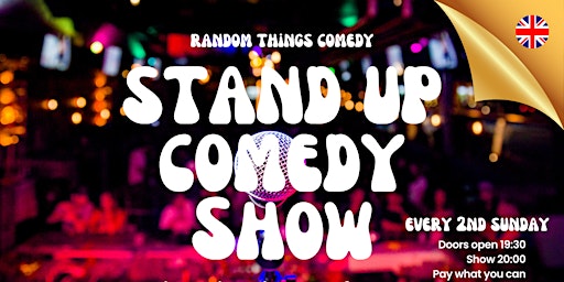 Hauptbild für Stand up comedy open mic | Random Things Comedy
