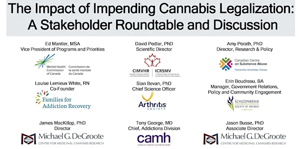 The Impact of Cannabis Legalization: A Stakeholder Roundtable & Discussion