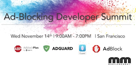 Ad-Blocking Developer Summit primary image