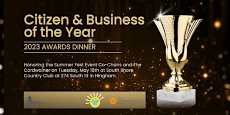 Norwell Chamber of Commerce Citizen of the Year/Business of the Year Awards primary image