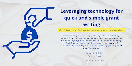 Leveraging technology for quick and simple grant writing