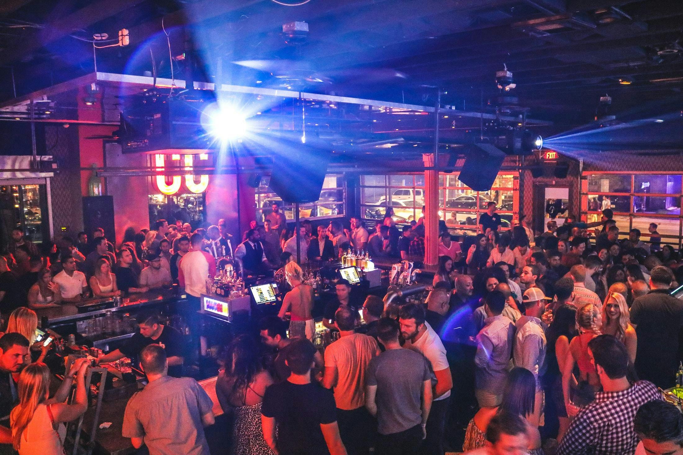 Bottle service waitresses at Rockwell Miami