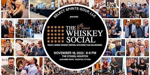 8th Annual Whiskey Social primary image