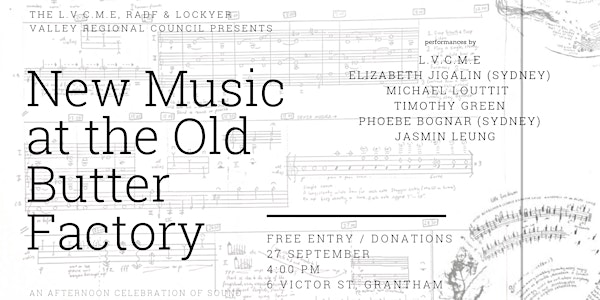 New Music at the Old Butter Factory