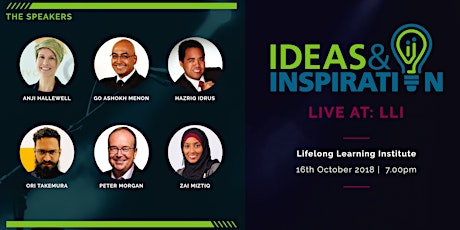 Ideas & Inspiration: Live at LLI (October 2018)