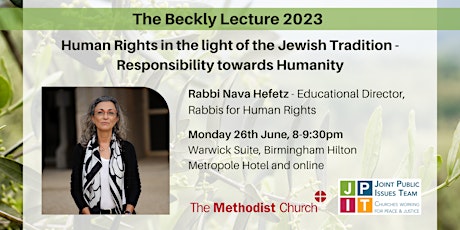 Human Rights in the light of the Jewish Tradition - The Beckly Lecture 2023
