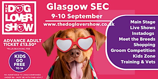 The Dog Lover Show 2023 - SEC Glasgow primary image