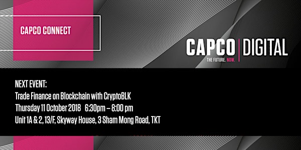Trade Finance on Blockchain with CryptoBLK