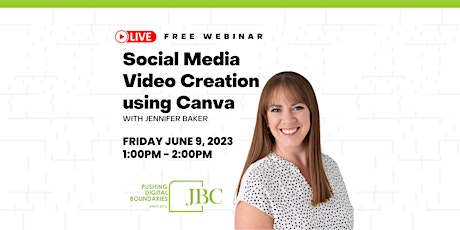 Social Media Video Creation using Canva | LIVE COURSE primary image