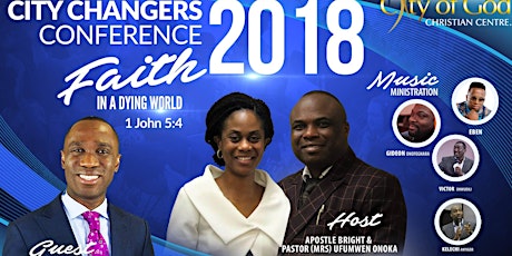 City Changers' Conference 2018 ( One of North East of  England’s most  prestigious  Conference)  primary image