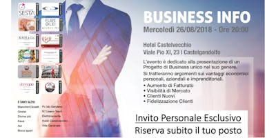 Business Info “ Castelli Romani “ Business Info “ Castelli Romani “