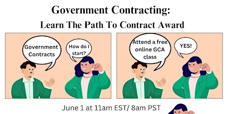 Government Contracting:  Learn The Path To Contract Award