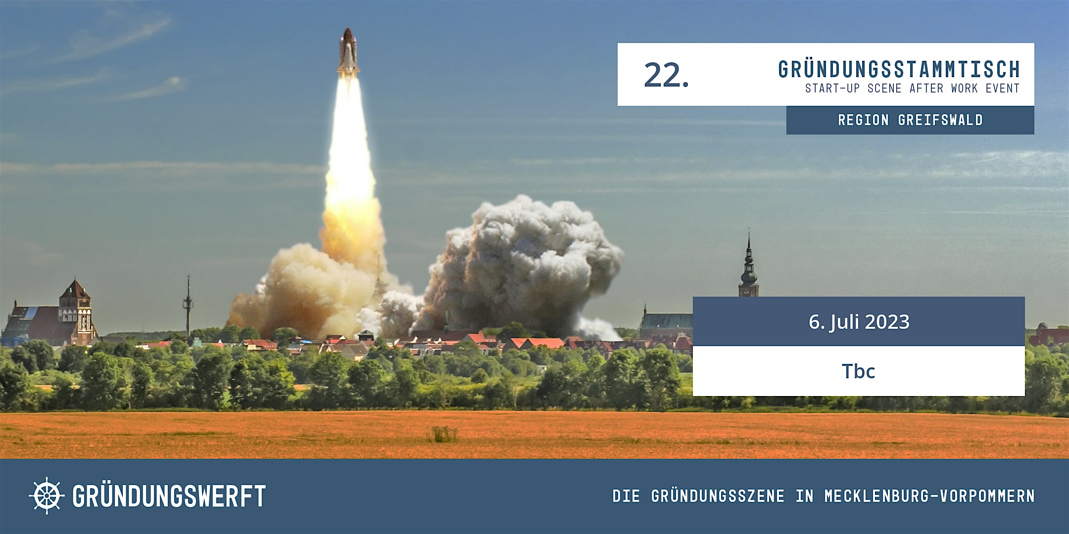 Veranstaltungsbild für die Veranstaltung 22. Gründungsstammtisch Greifswald mit NOVA & mit Himmel der Möwen