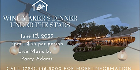 Winemaker’s Dinner Under the Stars primary image