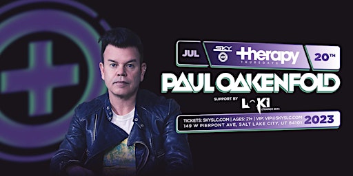 Therapy Thursdays: Paul Oakenfold primary image