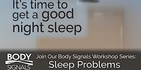Sleep Better Workshop- Sparks Office