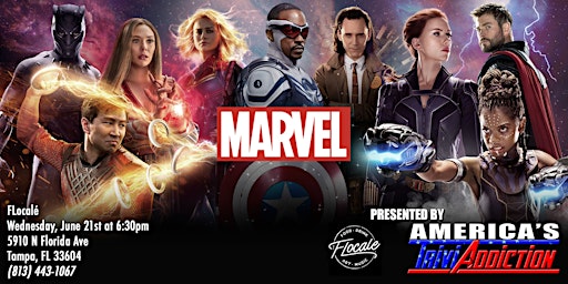 Marvel Themed Trivia - ONE TICKET PER ATTENDEE primary image