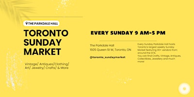 Toronto Sunday Market (Free Admission)  primärbild