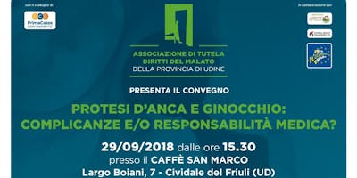 Protesi d'anca e ginocchio: complicanze e/o responsabilità medica? Protesi d'anca e ginocchio: complicanze e/o responsabilità medica?