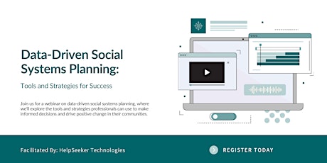 Data-Driven Social Systems Planning: Tools and Strategies for Success