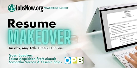 Get Ahead Event: Resume Makeover! primary image