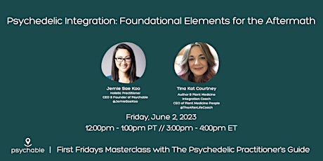 First Fridays Masterclass: Psychedelic Integration - Foundational Elements