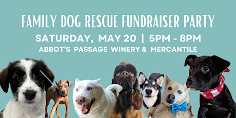 Family Dog Rescue Fundraiser Party primary image