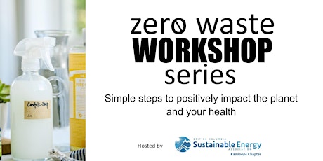 Zero Waste Workshop, Oct 16 Green Cleaning primary image