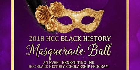 HCC Black History Masquerade Ball - Nov. 16, 2018 primary image
