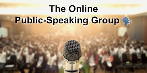 Primaire afbeelding van Online Public Speaking Practice 