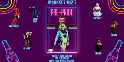 Pre-Pride Party Drag Show - Presented by Cinched Events primary image