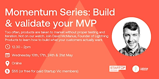 Momentum Series: Build & validate your MVP primary image
