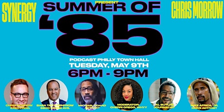Imagen principal de Audible "Summer of '85" Podcast Philly Town Hall