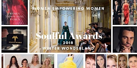 Soulful Awards 2018 'Winter Wonderland' Fashion Show by Azulant Akora, Dinner, Awards, Dancers & Inspiring Speakers Michelle Nazaroff & Troy Coward 'Actor' Sponsored by Scoop Magazine. WIN $10k Book Publishing Contract 'Soulful Entrepreneur'.    primary image