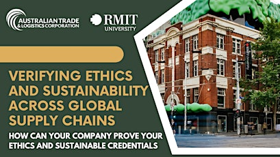 Image principale de Verifying ethics and sustainability across global supply chains