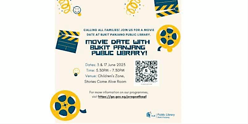 Movie Date with Bukit Panjang Public Library!  primärbild