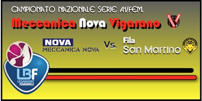 Meccanica Nova Vigarano vs Fila San Martino Meccanica Nova Vigarano vs Fila San Martino