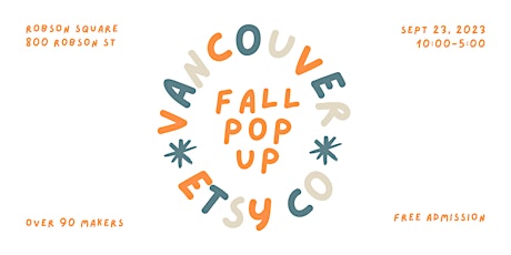 Vancouver Etsy Co - Fall Pop-Up Market primary image